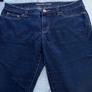Dark blue jeans from Michael Kors